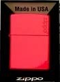 ZIPPO RED MATTE LOGO 60001204 Feuerzeug