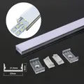2m 23mm Breite LED Kanal Aluprofil Alu Schiene Profil Aluleiste für LED Streifen
