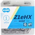 KMC breites EPT -Bikycle -Lock - Z1EHX, 112S, 9,2 mm, Silber