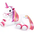 Bayer Design 69536AA Unicorn Plüsch mit Licht, Sound