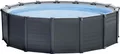 Intex Frame Pool Set Graphit Ø 478 x 124 cm