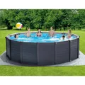 Aufstellpool Set 478x124cm Schwimmbad Schwimmbecken Swimmingpool Pool INTEX