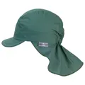 Sterntaler - Kid's Schirmmütze mit Nackenschutz Uni - Cap Gr 51 cm türkis