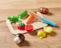 HABA Creative Play Gemüse-Spielset Holz-Gemüse für Kinder Ideal Spielküche200721