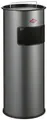 WESCO Aschenbecher Standascher 50 L mit Sieb, mit Einwurfschlitz und Sieb