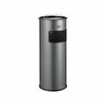 Wesco Standascher 50 mit Sieb Silber, Aschenbecher, Stahlblech, 50 L, 8011708