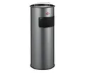 WESCO Standascher 50 in SILBER inklusive Abfallvolumen 50 Liter / Mülleimer /...