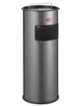 WESCO® Standascher 50 l. mit Sieb, silber