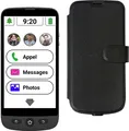 Swissvoice S510-M mit Wallet Case, Seniorenhandy mit WhatsApp und Videotelefonie
