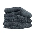 Chemical Guys Happy Ending Ultra Plush Edgeless Mikrofaser-Handtuch, Schwarz