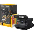 Polaroid Everything Box Flip Sofortbildkamera, analog, Format 79 x 79 mm, schwarz, mit Bluetooth und Film