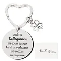 Schlüsselanhänger für Kollegin Abschiedsgeschenk Kollegen Geschenk zum Absch...