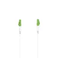 Hama 15m Glasfaser-Netzwerkkabel mit LC/APC-Steckern, 10 Gbit/s, halogenfrei