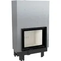 Kratki Kamineinsatz aus Stahl MBZ 13 kW Ø 200 mit Schiebetür