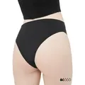 MyMonthlys Inkontinenzslip Periodenunterwäsche EMMY Brazilian 1er schwarz leichte Blutung schwarz M/38