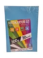 A3 Bastelkarton 300g/m² – 30 Blatt Fotokarton PREMIUM PAPIER Bunt 10 Farben