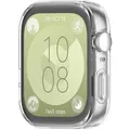 Für Huawei Watch Fit 3 Full Cover TPU Electroplated Hülle Transparent - Transparent