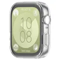Wigento Smartwatch-Hülle Für Huawei Watch Fit 3 Full Cover TPU Electroplated Hülle Transparent