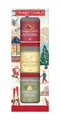 Yankee Candle Geschenkset mit 3 Mini-Kerzen für die Jahresend-Feiertage - Inhalt: 3 Mini-Votivkerzen