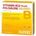 Vitamin B12 plus Folsäure Hevert Ampullen-Paare