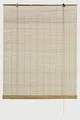 GARDINIA Bambus-Rollo Natur, Decken- oder Wandmontage, Lichtdurchlässig, Transparent, Alle Montage-Teile inklusive, 120 x 160 cm (BxH)
