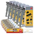 6x NGK ZÜNDSPULEN + ZÜNDKERZEN FÜR BMW 3-ER E90 E91 E92 E93 325 330 N53