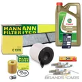 MANN INSPEKTIONSPAKET FÜR BMW 1-ER E81 116-i 3-ER E90 316-i N43 1.6-i 07-13