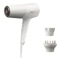 Philips Haartrockner Haartrockner 2100 W, Weiß, 6 Heizstufen, Ionenfunktion, kompaktes
