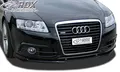 RDX Spoilerlippe für Audi A6 C6 Typ 4F S-Line Bj. 08-11 Schwert Front Ansatz