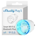 Shelly Smarte Steckdose WLAN Bluetooth Gen3 Plug Wi-Fi Steckdose Weiß