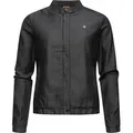 Ragwear Kurzjacke Malawi Denim Leichte Übergangsjacke in Jeans-Optik schwarz XL (42)