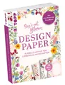 frechverlag Grußkarten Design Paper A6 Sag's mit Blumen. Mit Handlettering-Grundkurs