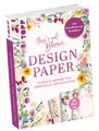 Design Paper A6 Sag's mit Blumen. Mit Handlettering-Grundkurs