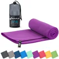 Mikrofaser Handtuch  kompakte Microfaser Handtücher  ideal als Sporthandtuch,...