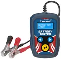 Lescars Battery Tester: 12-Volt-Kfz-Batterietester mit Lasttester, 100 bis 2000 CCA (Batterietestgerät, Auto Batterietester Diagnosegerät, 12V)