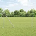 vidaXL Weidezaun 1,6x10 m verzinkter Stahl