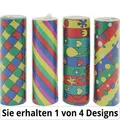 Stylex Luftschlangen 14002, bunt, 4m, farbig sortiert
