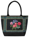 VON LILIENFELD Handtasche Damen Kunst Motiv Bonny Bouquet Shopper Maße cm L42 x H30 x T15 Strandtasche Henkeltasche Büro