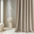 Vorhang mit Silberen Ösen Aura 140 x 250 cm Breite x Höhe Schiebegardinen Mod...