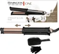 REMINGTON Glätteisen & Lockenstab Haarglätter ONE Straight & Curl Styler S6078