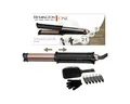Remington Glätteisen REMINGTON Glätteisen & Lockenstab ONE Straight & Curl Styler S6078 Keramik-Beschichtung, 2-in-1 Glätteisen