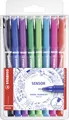 STABILO Fineliner sensor, 8er Kunststoff-Etui