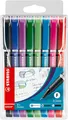 STABILO - Fineliner mit gefederter Spitze - SENSOR F - fein - 8er Pack