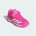 adidas Performance COURTFLASH HOOK-AND-LOOP KIDS TENNISSCHUH Tennisschuh (1-tlg) rosa 32 EU