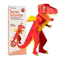 shelfmade Schultüte Schultüte zum selber basteln, Drache & Dino Schulrex, steht von selbst, Drache Dagobert