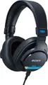 Sony MDR-M1 Studio Closed Back Headphones - Wired, Ultra-Wideband Playback (5Hz-80kHz), Ideal for Studio Recording & Mixing, Lightweight Design (216g), Includes 2 Detachable Cables, Black