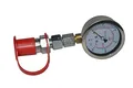 Pro-Parts Hydrauliktester/Manometer 0-250 bar Steckkupplung Baugröße 3 Staubkappe Druckmessgerät