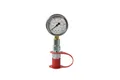 Hydrauliktester Manometer 250 bar Druckprüfer Stecker Hydraulik