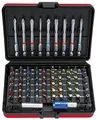 KS Tools 918.3030 Torsionplus - Satz 30 farbcodierte Schraubendreherbits mit Griffverlängerung/-adapter.