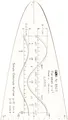 M + R 172182 Parabelschablone transparent